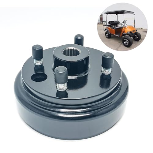 Golf Cart Brake Drum Hub Assembly with 30 Splines Compatible with 1991