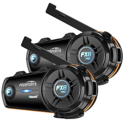 FX8 PRO Motorcycle Bluetooth Intercom (Double Pack)