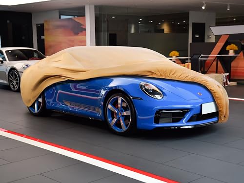 Heavy Duty Outdoor Car Cover Custom Fit for 2011 (Custom Fit Porsche 911 / brown)