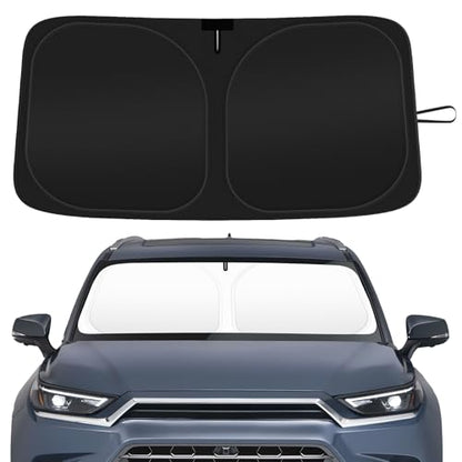 Windshield Sun Shade Compatible with 2020 (For 2020-2026 Toyota Highlander)