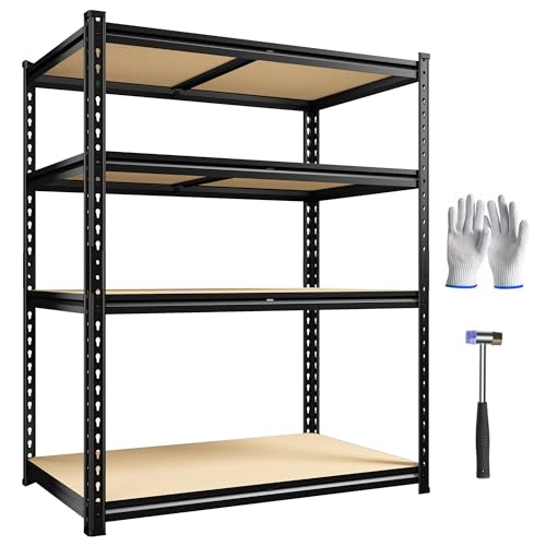 40" W Garage Shelving for Garage (40" W x 16" D x 60" H)