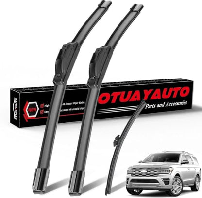Windshield Wiper Blade Replacement for Ford Expedition 2018 (22"+22"+11")