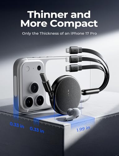Multi Charging Cable (Black / 3.7FT)