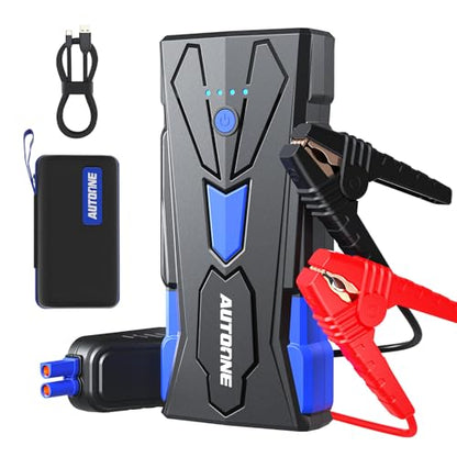 6000A Car Battery Jump Starter Up to All Gas & 12L Diesel Engine (6000A)