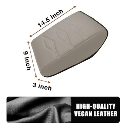 Armrest Cover for Volkswagen Atlas 2024 (20) 24+ |Atlas| V1 Light Gray, Regular)