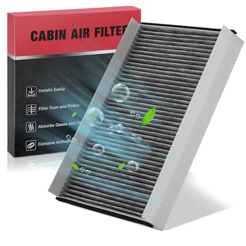 Cabin Air Filter CF10436 Compatible with Freightliner Sprinter 2500 (9.4" x 14.6" x 1.5" / CF10436)