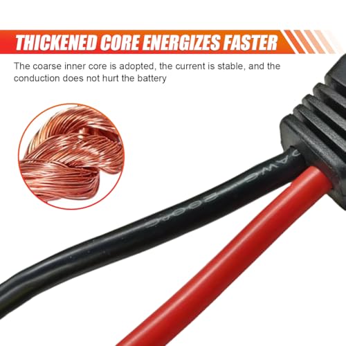 1PC EC5 Car Jumper Starter Cable with Battery Clamps (1PC)