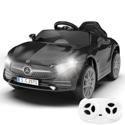 12V Kids Ride On Car with 2.4G Remote Control (Sc-black)