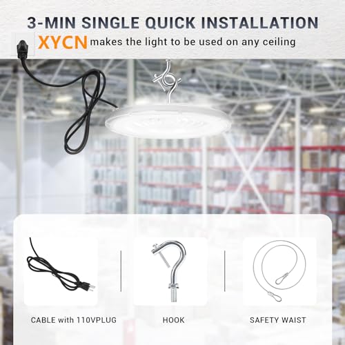 10 Pack 150W UFO Led High Bay Light 6000K Daylight (150W 10pack UFO high bay light)