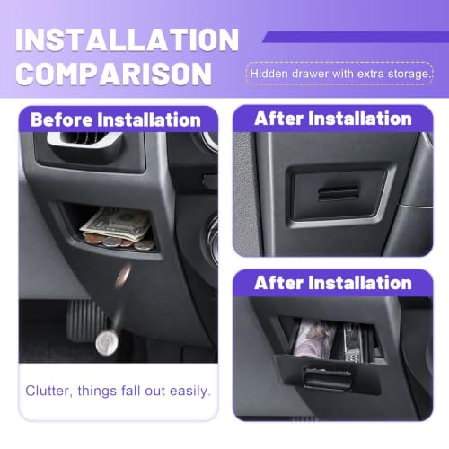 Center Console Drawer Tray for 2015