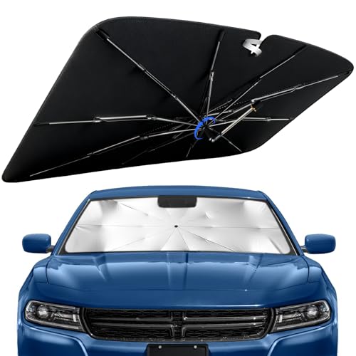 Windshield Sun Shade for Dodge Charger 2011 (Fit for Dodge Charger 2011-2024)