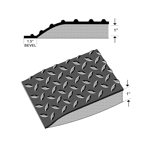 American Classic Black Diamond Plate Anti (DV-3x24-B1 / 3' x 24')