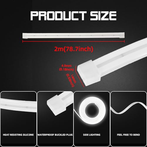 Car LED Strip Light For Trunk (Pink / Standard-79 In.)