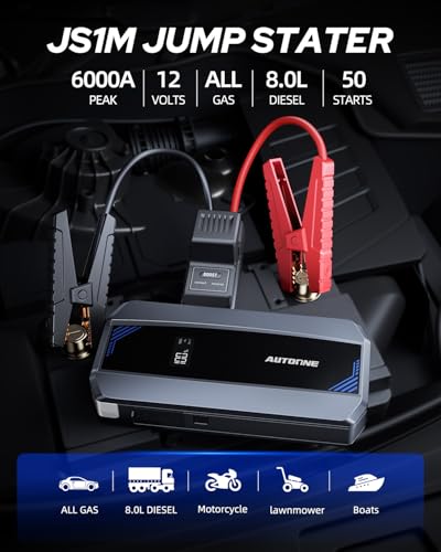 Car Jump Starter 6000A Battery Booster (6000A)