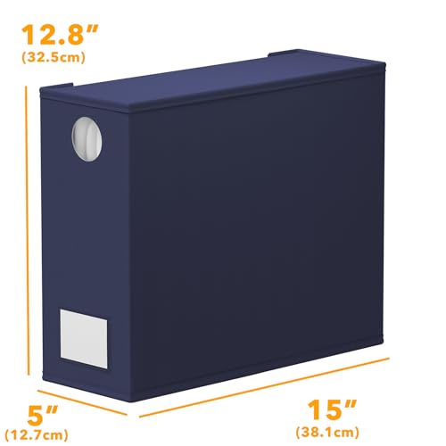 9 Pack Bed Sheet Organizers and Storage (9 pack / Navy Blue)