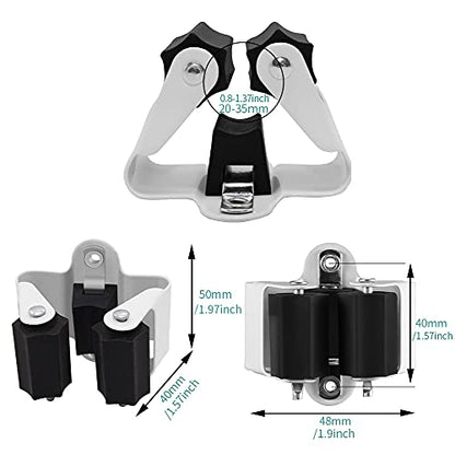 Broom Holder Wall Mount 30 Pack (30 / Matte Black)