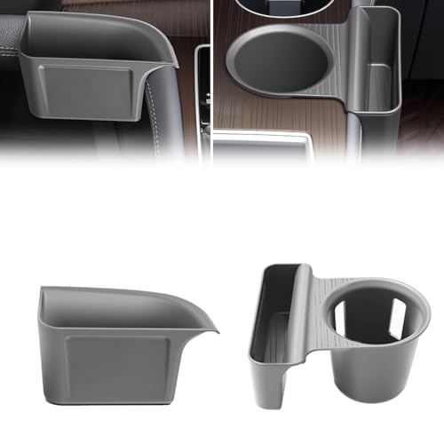2PCS Cup Holder Storage Box for Toyota Sienna 2021 (Cup Holder Storage Box)