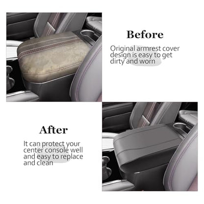 2025 2026 Tahoe Center Console Cover for 2025 2026 Chevrolet Tahoe (for 2025 2026 Tahoe/Suburban Black-A)