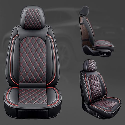 Front Ram Seat Cover for 2009 (Black And Red / Front (2PCS))