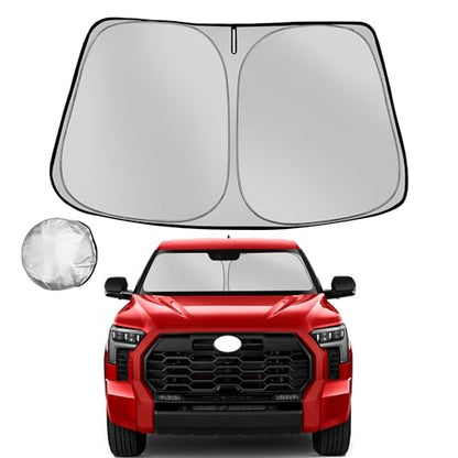 Windshield Sun Shade for 2022 (for 2022-2026 Toyota Tundra)