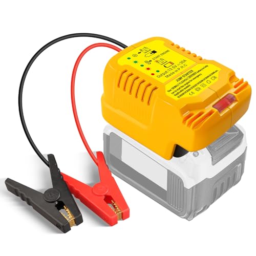 Jumper Starter Adapter for DeWalt 20V 60V Battery Car Jump Cables