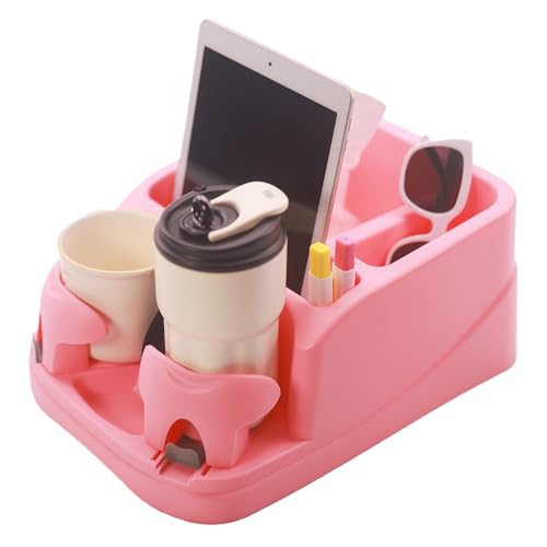 Car Console Organizer (Pink)