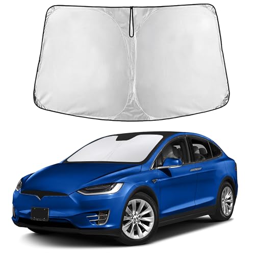 Windshield Sunshade Compatible for Tesla Model X 2016