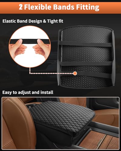 Center Console Cover for Dodge Ram 1500 2026 2025 (Size for Dodge Ram 1500 2500 3500 2019-2026)