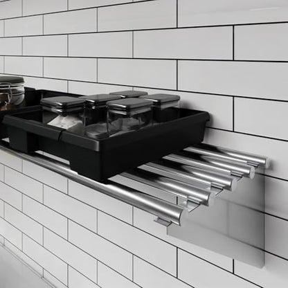14 in. x 48 in. NSF Stainless Steel Tubular Wall Shelf (14 in. x 48 in.)