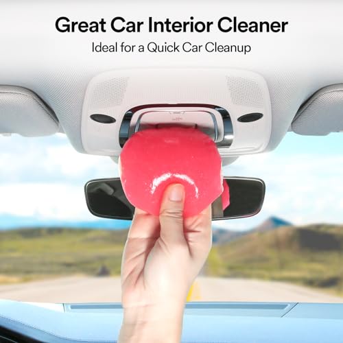 Car Cleaning Gel Clean Putty Car Interior Cleaner Detailing Tools (Pink)
