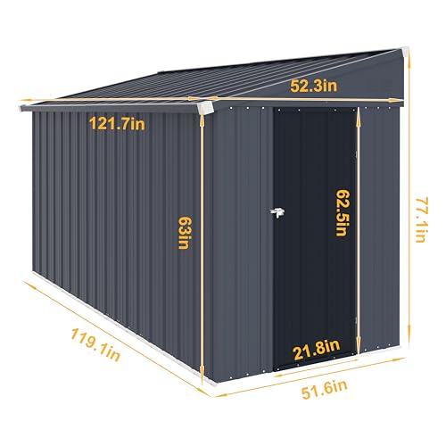 4'x10' Storage Shed (4x10 FT)