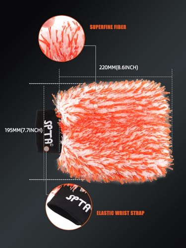 Microfiber Car Wash Mitt (3pcs Microfiber Car Wash Mitt)