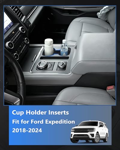 Cup Holder Inserts for Ford Expedition 2018 (For Expedition 20218-2024)