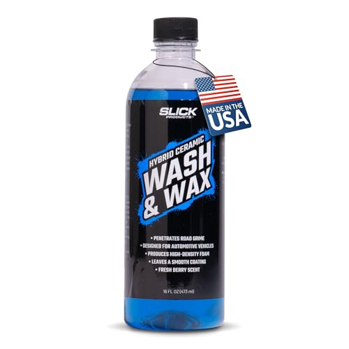 Hybrid Ceramic Wash & Wax Foaming Car Wash Soap (16 Fl Oz (Pack of 1))
