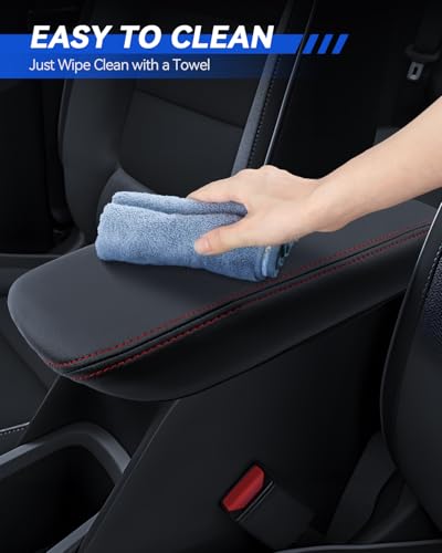Armrest Cover for Chevy Trailblazer 2021 2022 2023 2024 2025 2026 Accessories Center Console Middle Lid Pad Protector for Car Elbow Rest (Trailblazer)