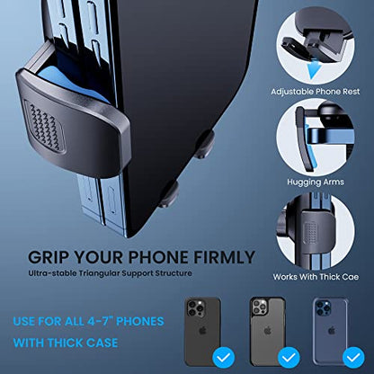 Metal CD Slot Phone Holder Mount for Car