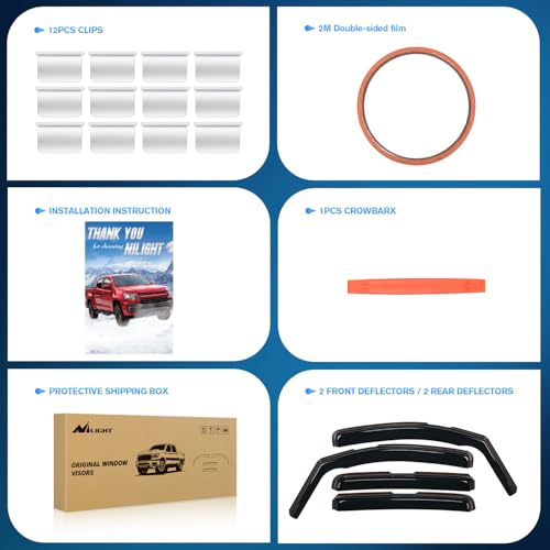 in Channel Rain Guards for Chevy Trax 2015 (Chevy Trax 2014-2022)