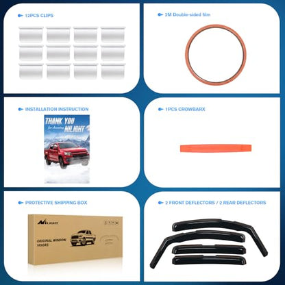 in Channel Rain Guards for Chevy Trax 2015 (Chevy Trax 2014-2022)