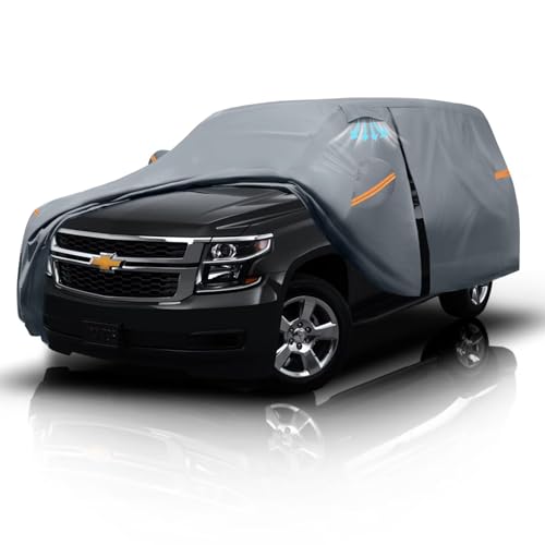 Large SUV Car Cover for Chevy Suburban (SUV Car Cover / Custom Fit Chevrolet Suburban)