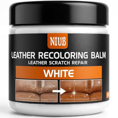 Leather Recoloring Balm (White)