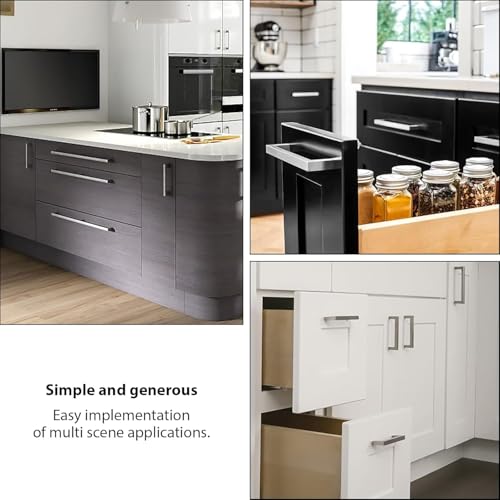 15 Pack 7-1/2 Inch Brushed Nickel Cabinet Pulls Drawer Handles (Brushed Nickel / 7-1/2 inch Hole Centers)