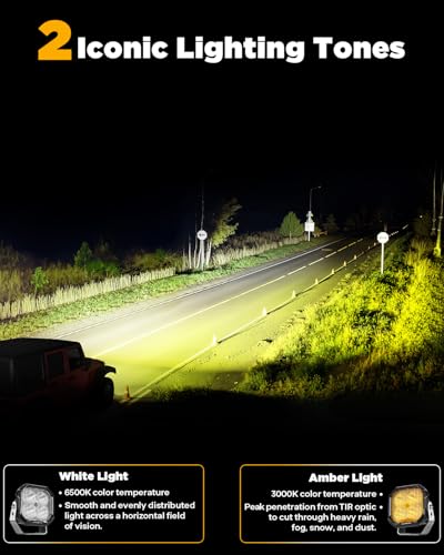 Color Play Series DRL & Turn Signal 3 (Color Play 3" Flood Beam)