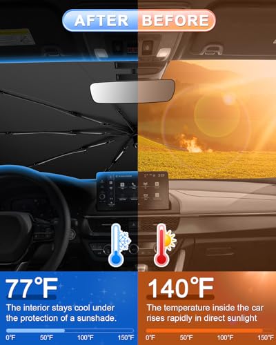 for 2026 Acura ADX Car Windshield Sun Shade Umbrella (2025 2026 ADX)