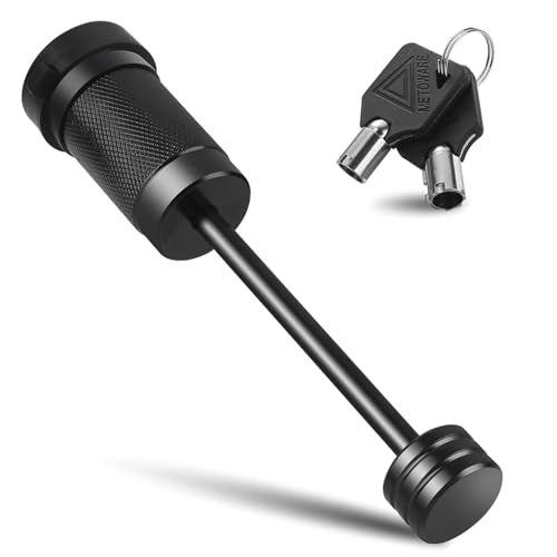 Trailer Tongue Coupler Lock 1 (Black / 1 Pack)
