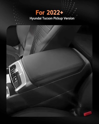 for 2025 2026 Hyundai Tucson Center Console Cover Armrest Cover for 2022 (Tucson 2022-2026 Fit Pickup Version -Thin)