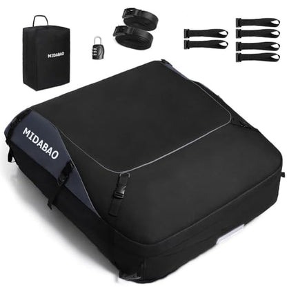 20 Cubic Waterproof Duty Car Roof Top Carrier (20 Cubic Feet)
