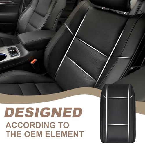 Armrest Cover for Jeep Grand Cherokee 2011 (32) 11-21 |Grand Cherokee| Black, Regular)