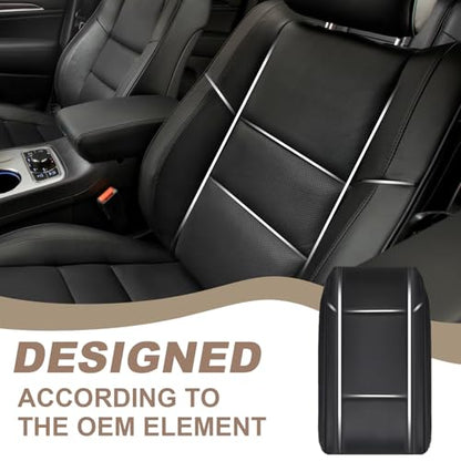 Armrest Cover for Jeep Grand Cherokee 2011 (32) 11-21 |Grand Cherokee| Black, Regular)