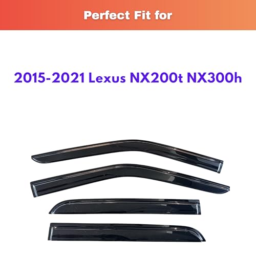 Rain Guards Fit for 2015 (2015-2021 NX Series)