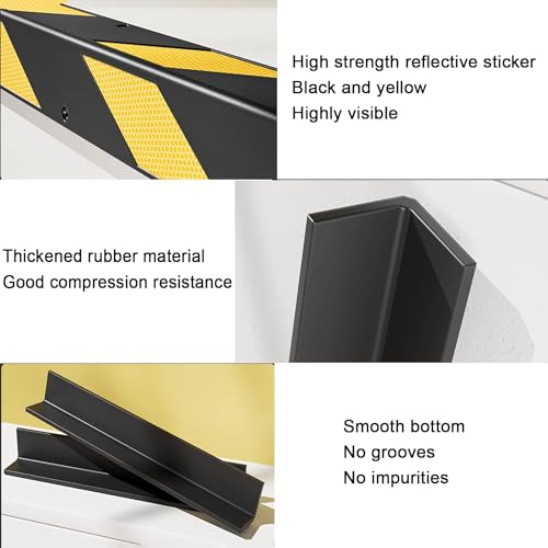 Parking Garage Wall Protector Corner Guard (1pcs-100cm / Yellow)